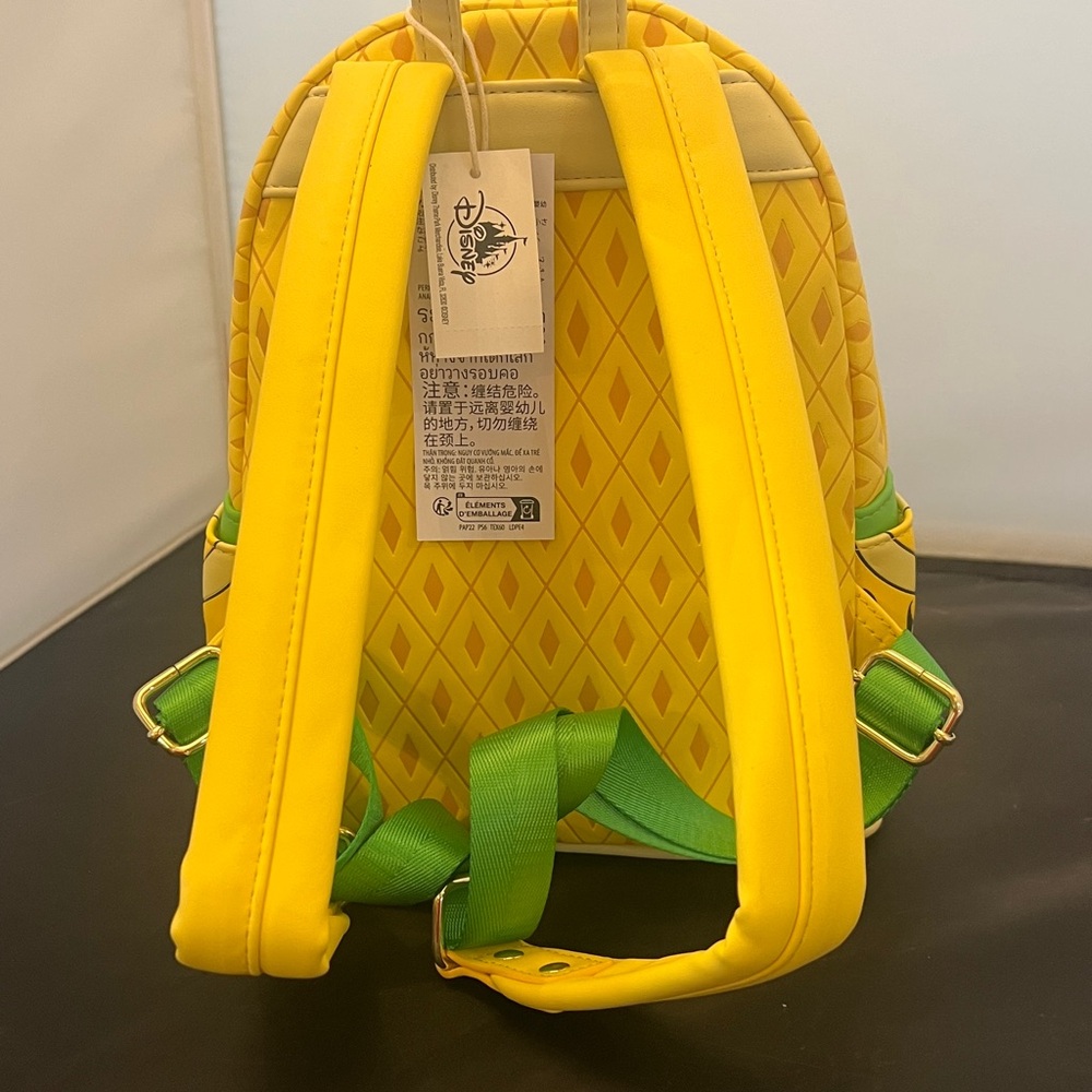 Loungefly Disney Parks Pineapple Swirl Dole Whip Mini Backpack - Picture 4 of 11